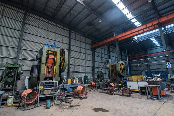 怀化网架配件-锥头加工车间